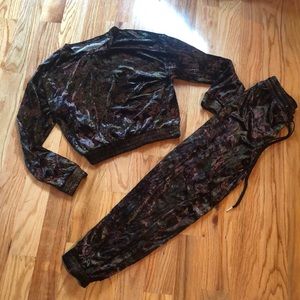 Velvet Sweatsuit